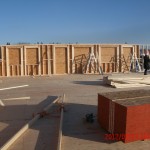 East Wall going up