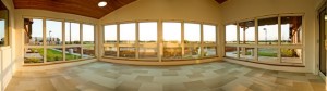 Panoramic view of Sun Room